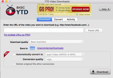 youtube client for mac